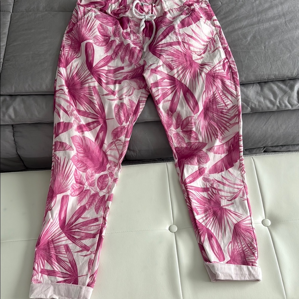 Floral Pink Women's Leggings